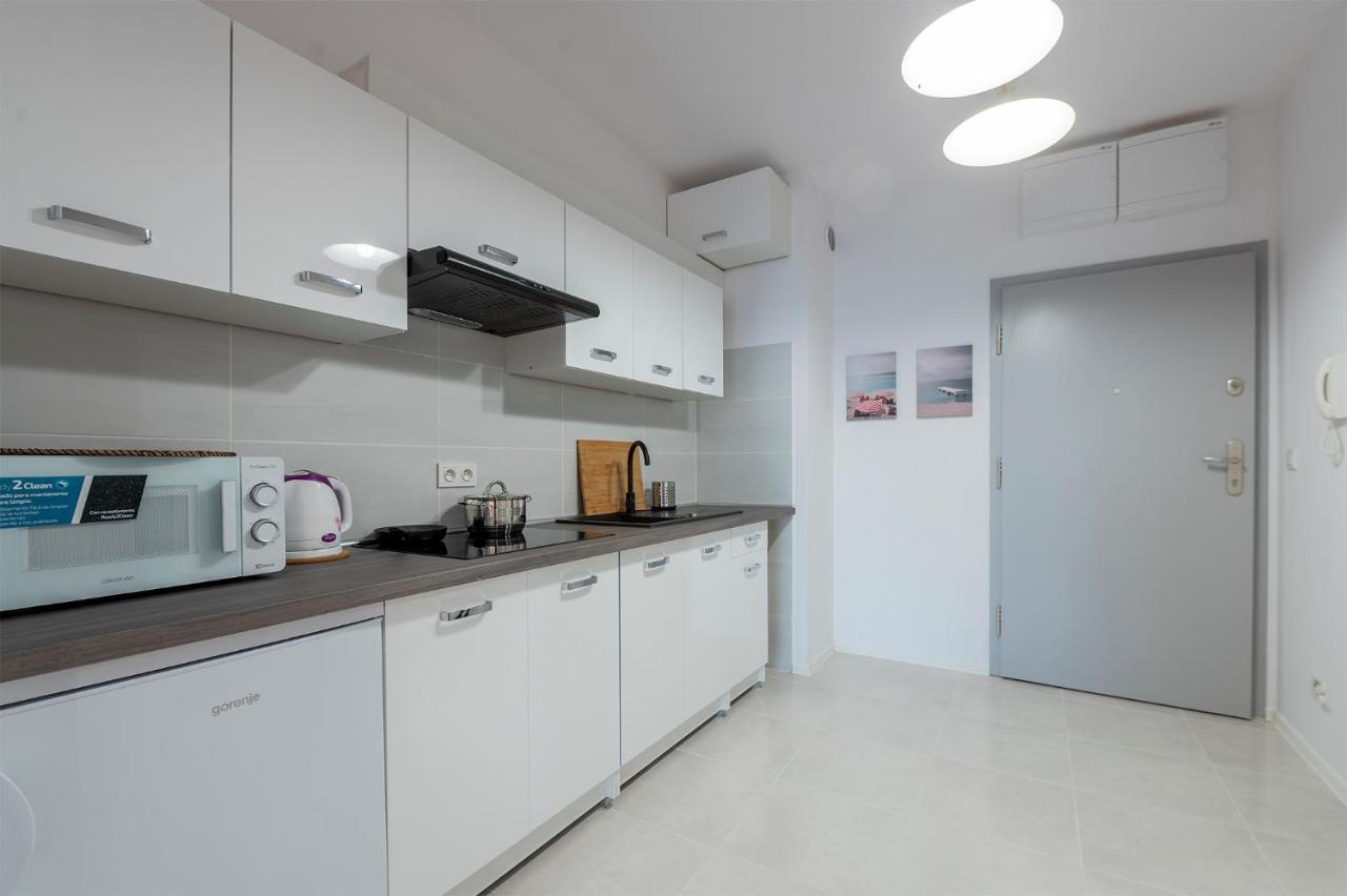 Luxury In City -3- Studio Bright & Secure Free Parking Łódź Extérieur photo